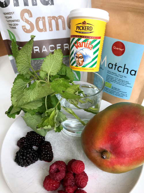 Diese Zuatten brauchst Du für ein leckeres Chia Dessert