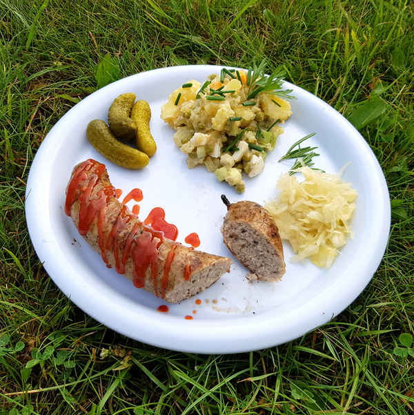 Leckere selbstgemachte Rostbratwürste - geht super einfach!
