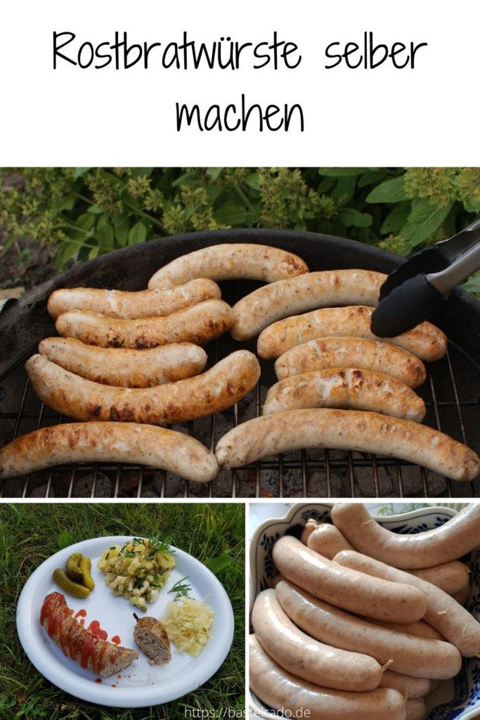 Rostbratwürste einfach selber machen - ich zeige dir wie das geht!